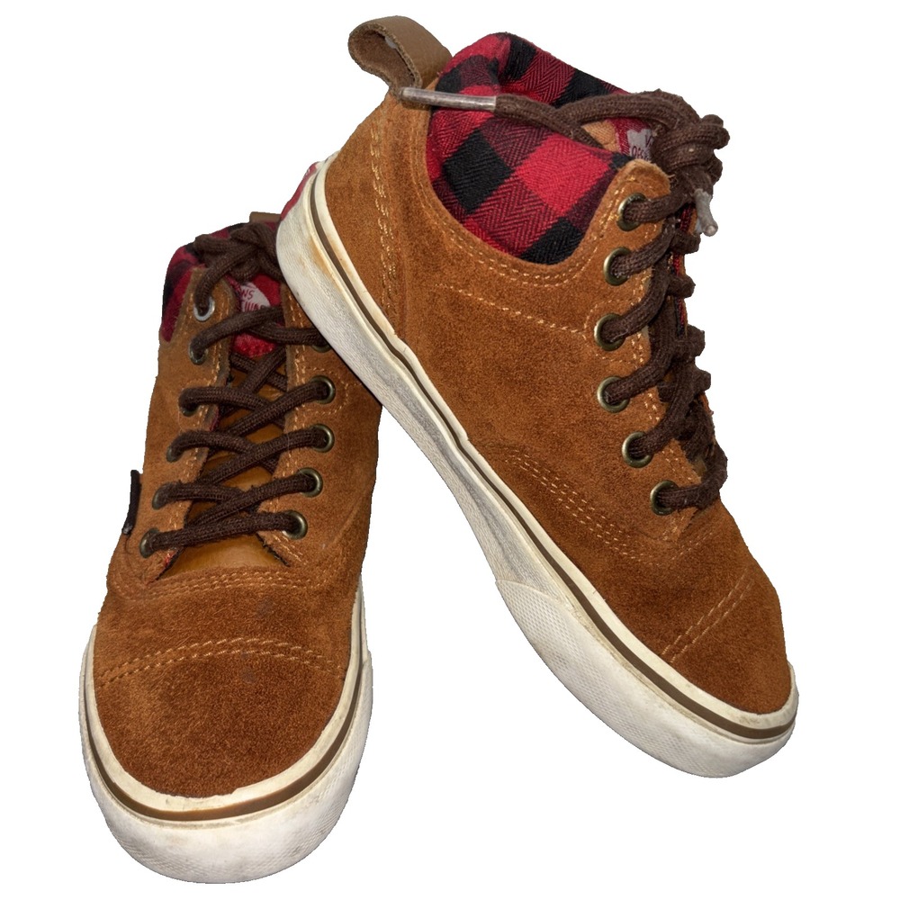 VANS Ginger Suede Buffalo Top Kids Sz 13.5